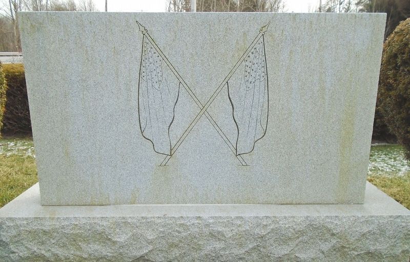 Veterans Memorial (back). Click for full size. Veterans Memorial (back) image. Click for full size.