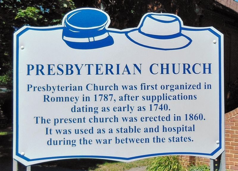 Presbyterian Church Marker. Click for full size. Presbyterian Church Marker image. Click for full size.