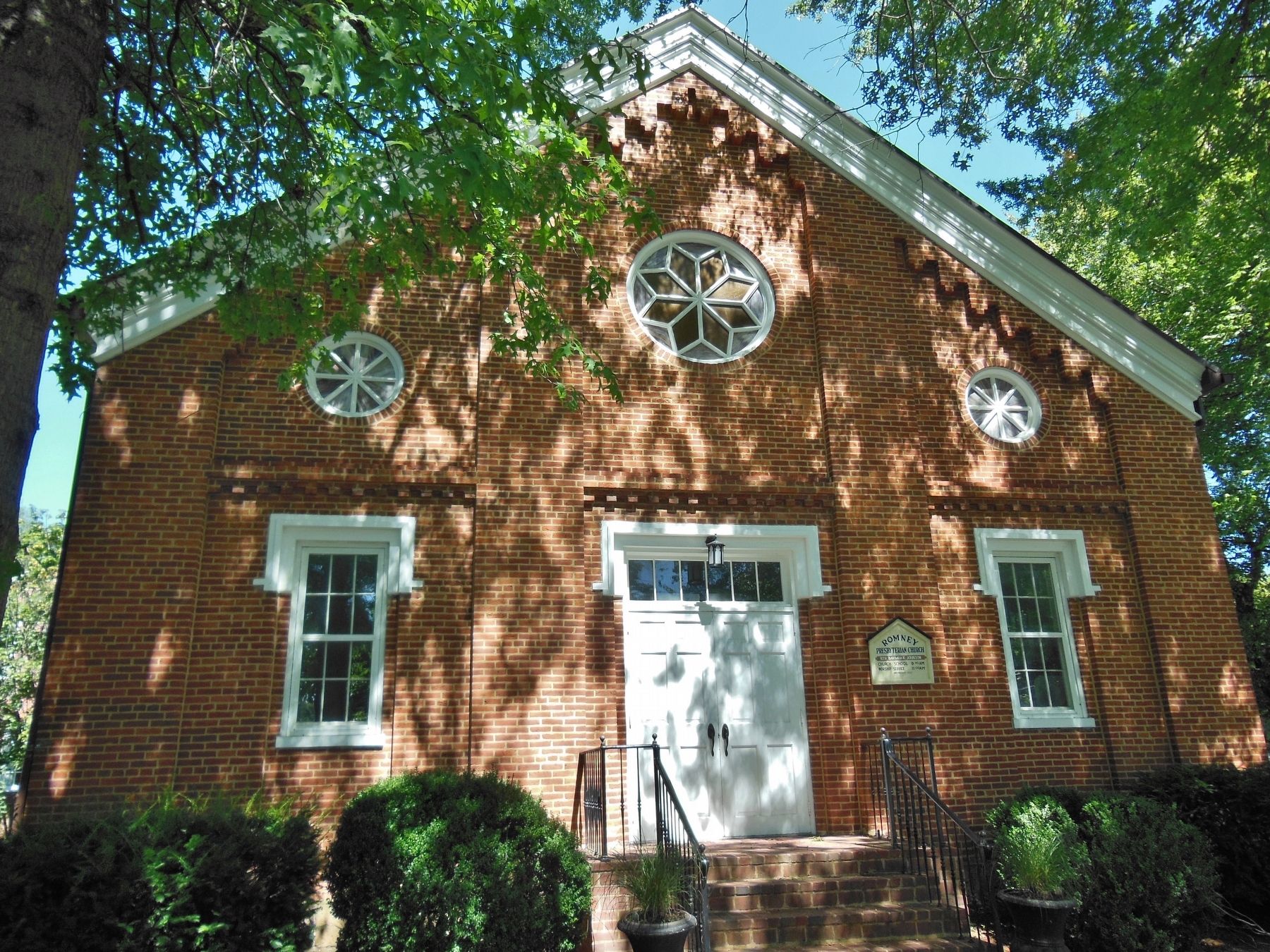 Romney Presbyterian Church. Click for full size. Romney Presbyterian Church image. Click for full size.