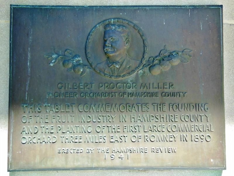Gilbert Proctor Miller Marker image. Click for full size.