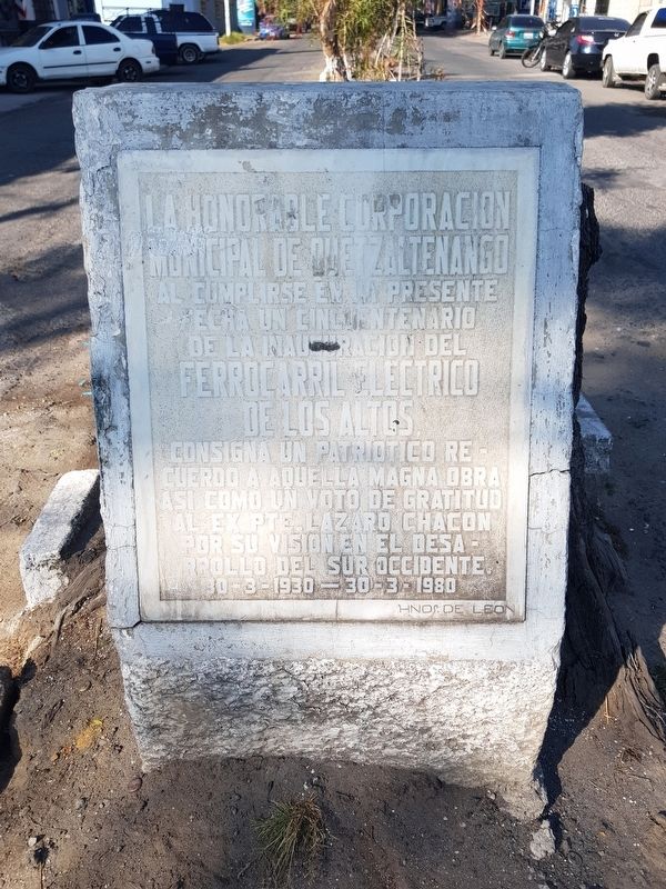 Los Altos Electric Railway Marker image. Click for full size.