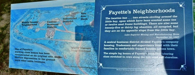Fayette's Neighborhoods Marker image. Click for full size.