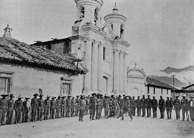 The San Juan de Dios Hospital and Temple after the Quetzaltenango Revolucion of 1897 image. Click for full size.