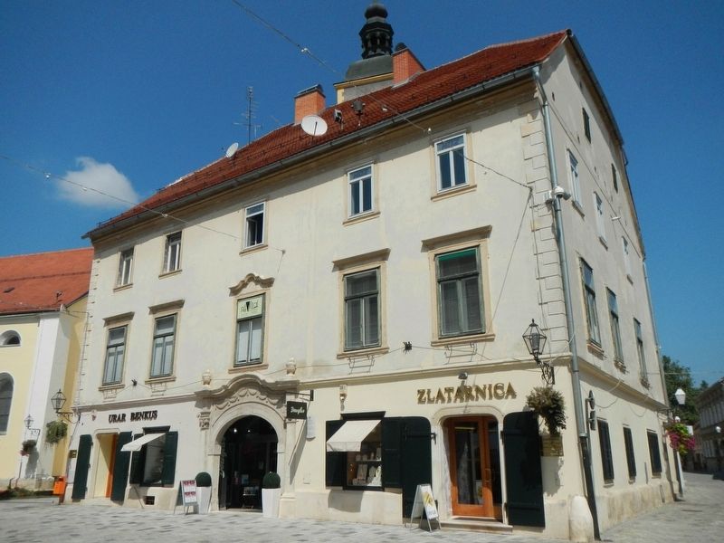 Palača Patačić - Bužan and Marker. Click for full size. Palača Patačić - Bužan and Marker image. Click for full size.