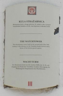 Kula Stražarnica Marker. Click for full size. Kula Stražarnica Marker image. Click for full size.