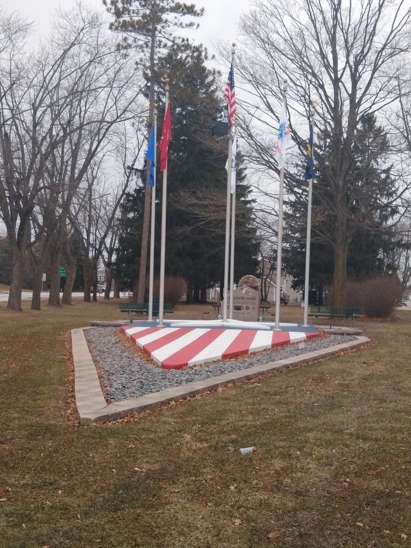 Freedom Park Marker. Click for full size. Freedom Park Marker image. Click for full size.