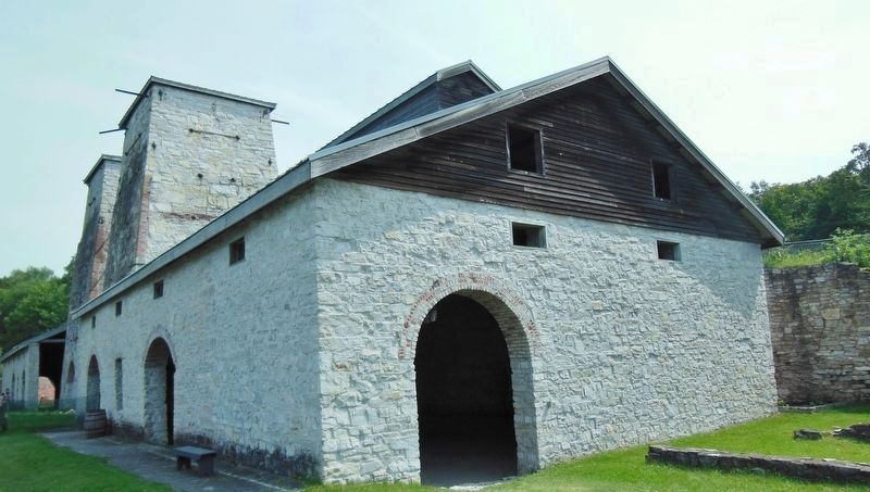 East Casting Room (<i>view from marker</i>). Click for full size. East Casting Room (<i>view from marker</i>) image. Click for full size.