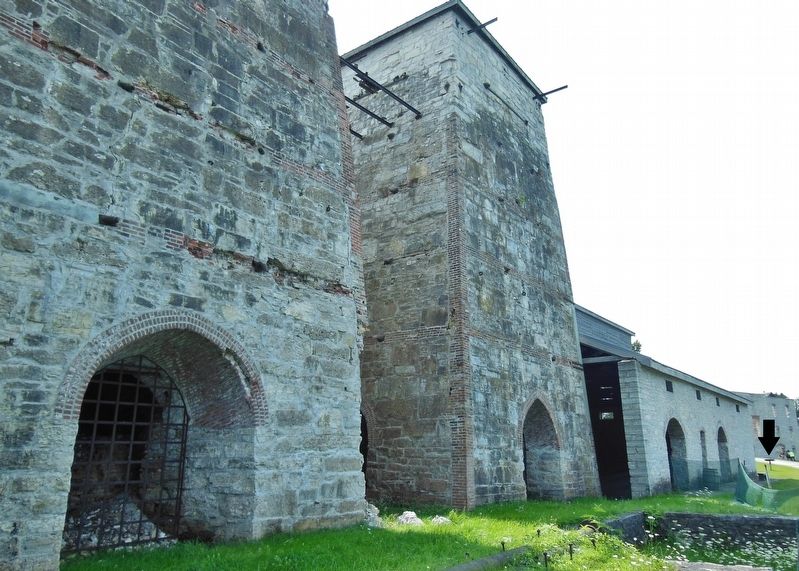 Furnace Complex (<i>wide view; marker visible at far end, on right</i>). Click for full size. Furnace Complex (<i>wide view; marker visible at far end, on right</i>) image. Click for full size.