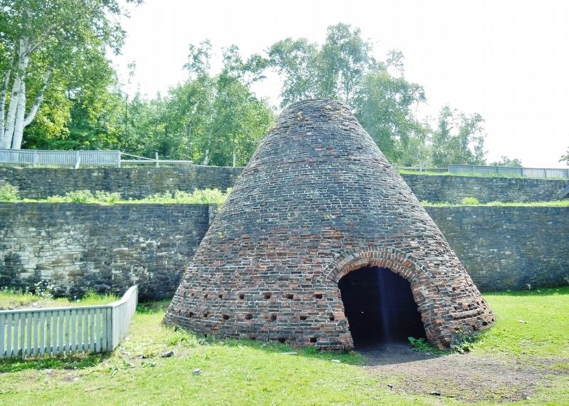 Charcoal Kiln (<i>view from marker</i>) image. Click for full size.