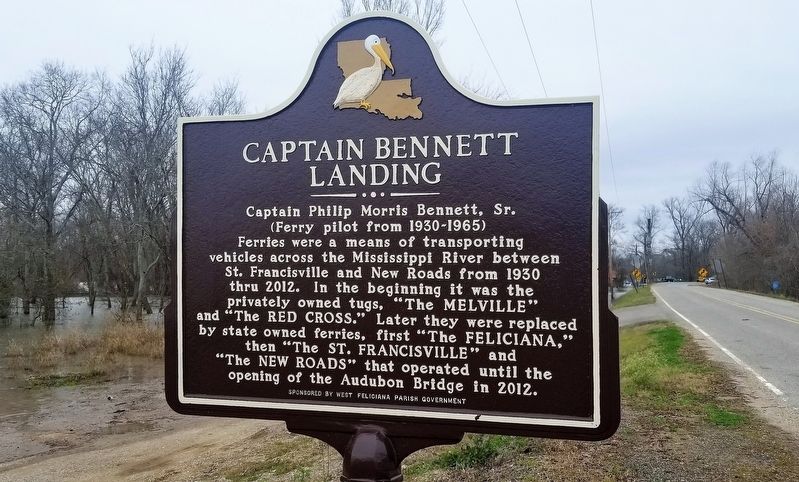 Captain Bennett Landing Marker image. Click for full size.
