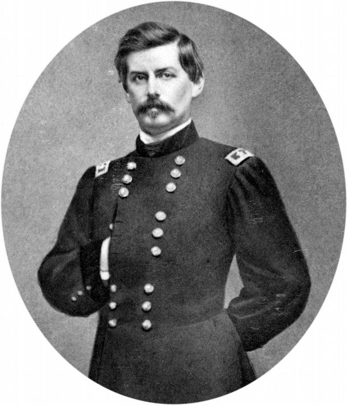 Gen'l Geo. B. McClellan<br>c. 1861 image. Click for full size.