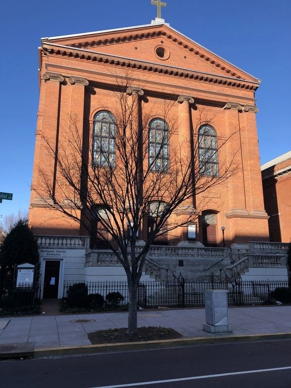Saint Aloysius Church Marker. Click for full size. Saint Aloysius Church Marker image. Click for full size.
