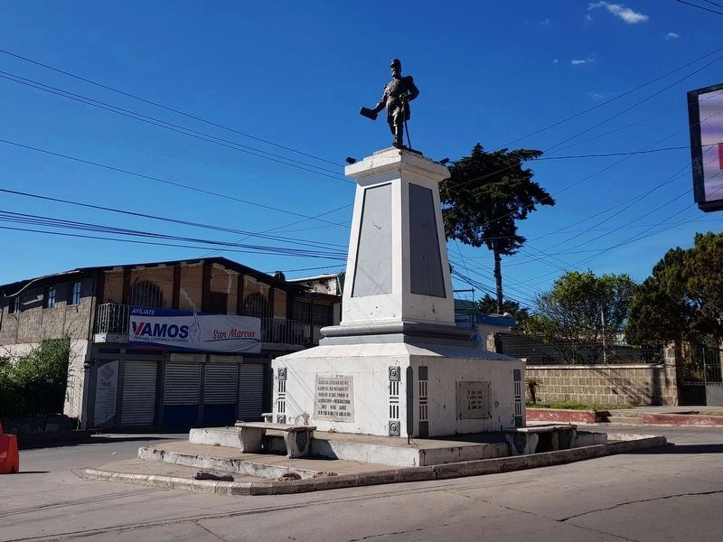 Justo Rufino Barrios Monument and Markers. Click for full size. Justo Rufino Barrios Monument and Markers image. Click for full size.