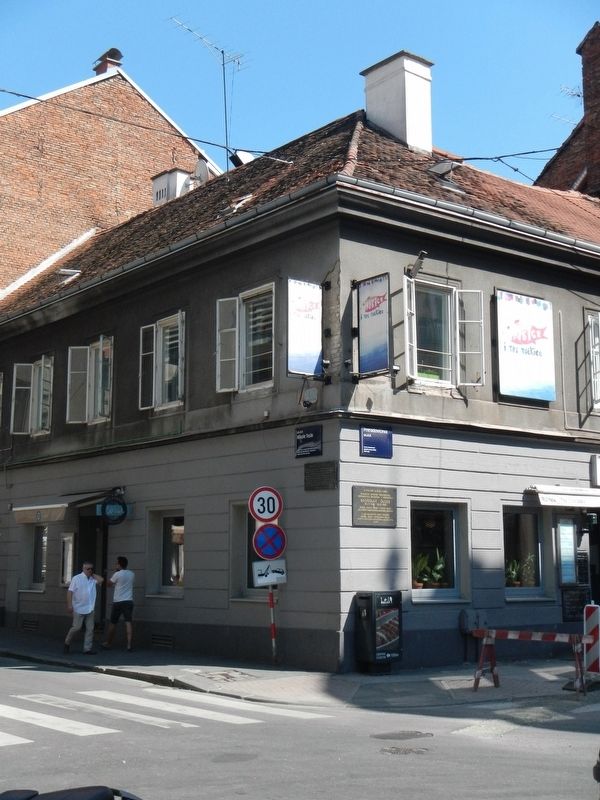 Bogoslav Šulek House and Marker. Click for full size. Bogoslav Šulek House and Marker image. Click for full size.