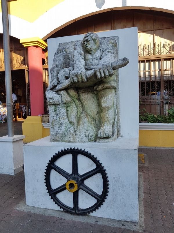 The Road Workers Monument. Click for full size. The Road Workers Monument image. Click for full size.