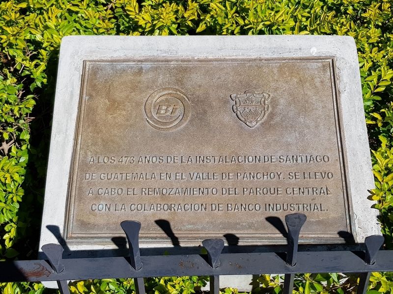 The Founding of Santiago de Guatemala Marker. Click for full size. The Founding of Santiago de Guatemala Marker image. Click for full size.