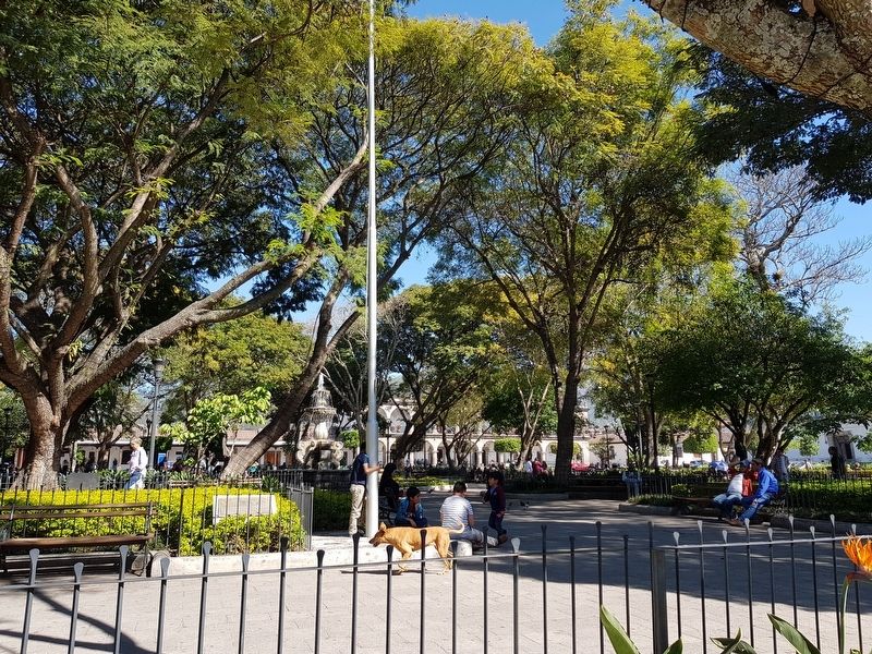 The Founding of Santiago de Guatemala Marker. Click for full size. The Founding of Santiago de Guatemala Marker image. Click for full size.