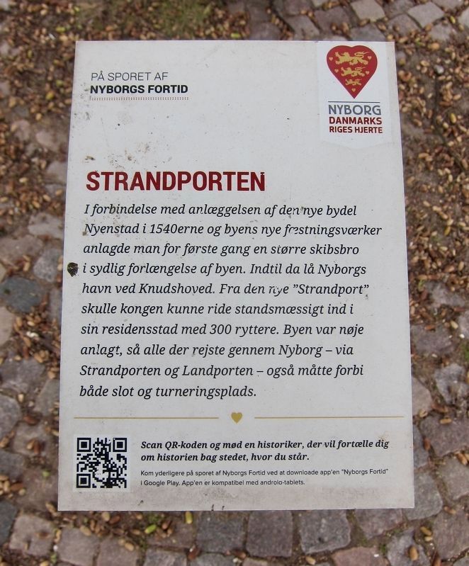 Strandporten / Strand Port Marker. Click for full size. Strandporten / Strand Port Marker image. Click for full size.