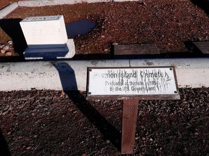 Mormon Island Cemetery. Click for full size. Mormon Island Cemetery image. Click for full size.