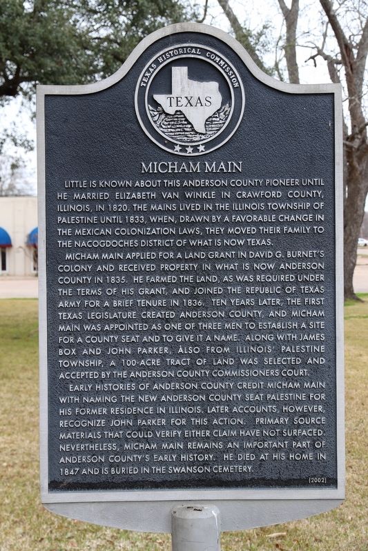 Micham Main Marker image. Click for full size.