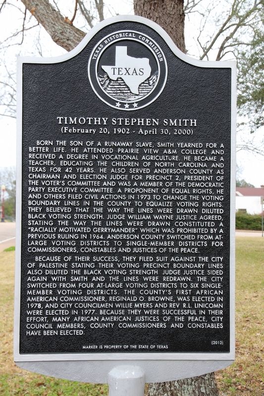 Timothy Stephen Smith Marker image. Click for full size.