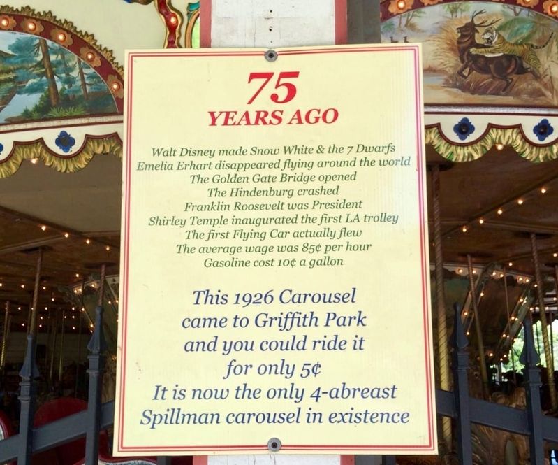 Merry-Go-Round Marker - in 2012 image. Click for full size.