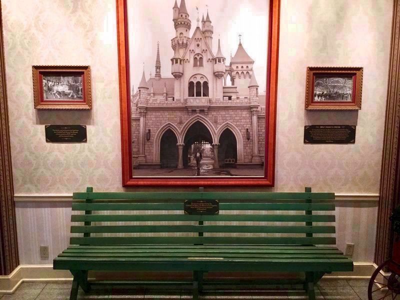 Merry-Go-Round Park Bench image. Click for full size.