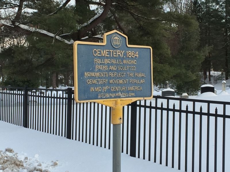 Cemetery 1864 Marker. Click for full size. Cemetery 1864 Marker image. Click for full size.