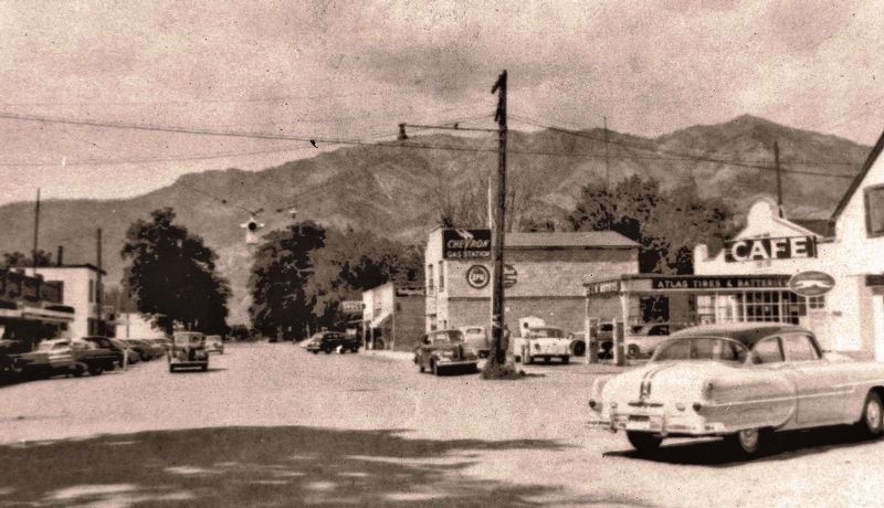 Marker detail: Pateros in the 1950's image. Click for full size.