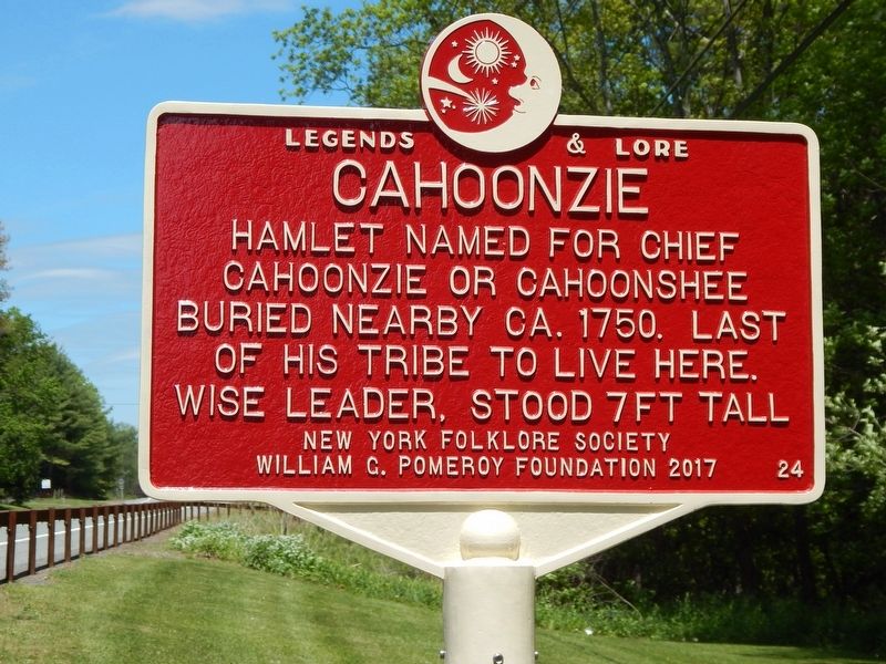 Cahoonzie Marker image. Click for full size.