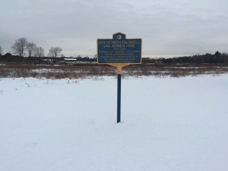 Site of Smith-Caldwell Van Aernem Home Marker. Click for full size. Site of Smith-Caldwell Van Aernem Home Marker image. Click for full size.