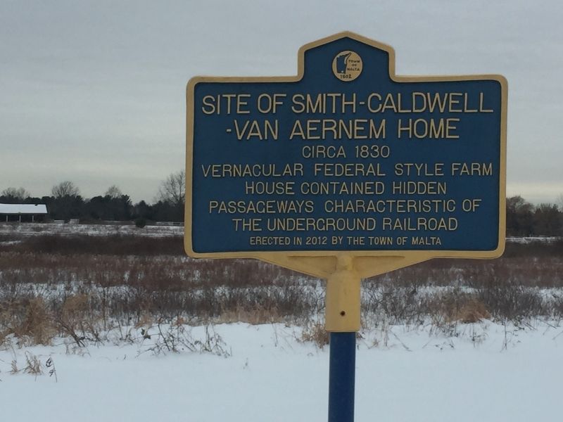 Site of Smith-Caldwell Van Aernem Home Marker image. Click for full size.