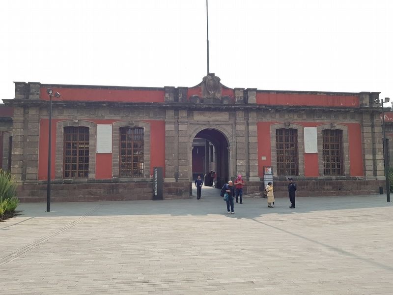 José María Morelos y Pavón Imprisoned at La Ciudadela Marker. Click for full size. José María Morelos y Pavón Imprisoned at La Ciudadela Marker image. Click for full size.