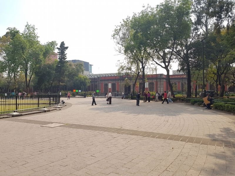 José María Morelos y Pavón Imprisoned at La Ciudadela Marker. Click for full size. José María Morelos y Pavón Imprisoned at La Ciudadela Marker image. Click for full size.