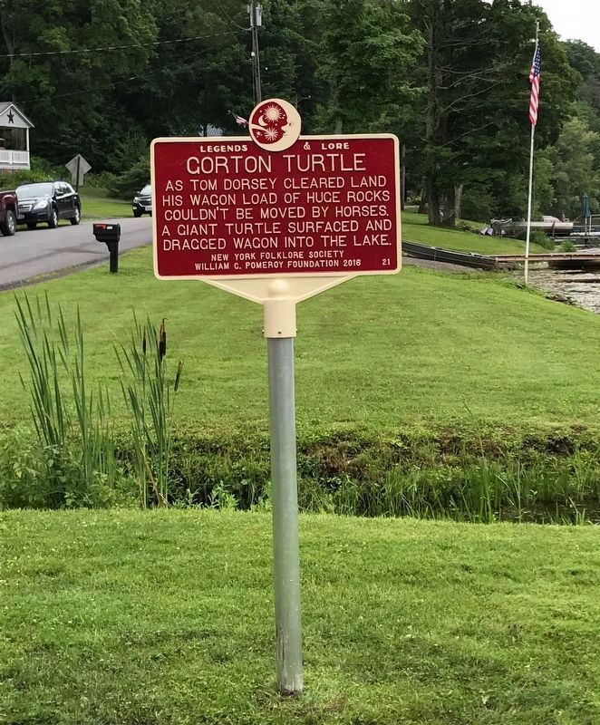 Gorton Turtle Marker image. Click for full size.