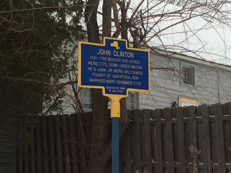 John Clinton Marker. Click for full size. John Clinton Marker image. Click for full size.