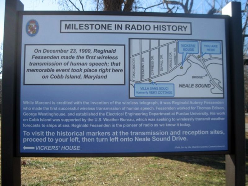 Milestone in Radio History Marker image. Click for full size.