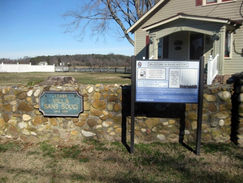Milestone in Radio History Marker image. Click for full size.