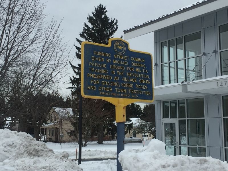 Dunning Street Common Marker. Click for full size. Dunning Street Common Marker image. Click for full size.