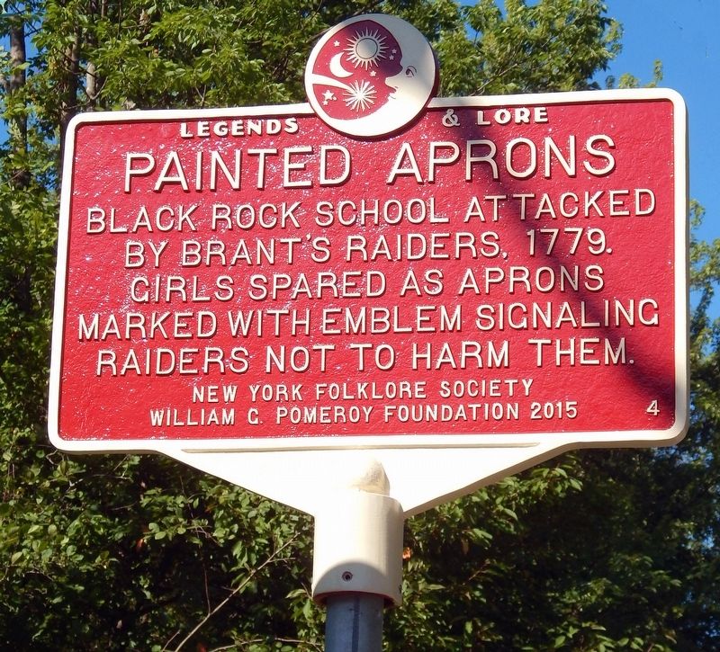 Painted Aprons Marker. Click for full size. Painted Aprons Marker image. Click for full size.