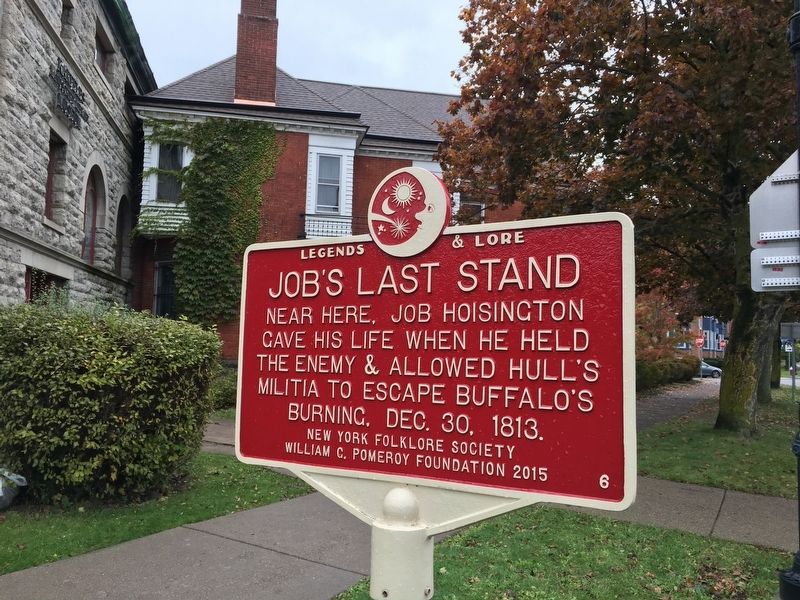 Job's Last Stand Marker. Click for full size. Job's Last Stand Marker image. Click for full size.