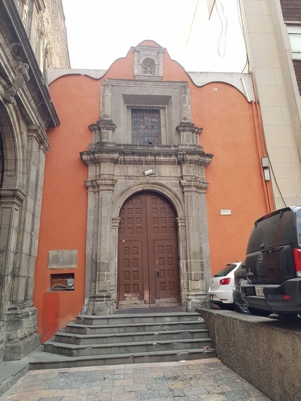 The First Cathedral of Mexico City Marker image. Click for full size.