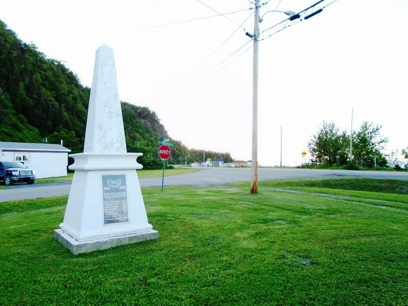 Rivire--Claude Sesquicentennial Monument image. Click for full size.