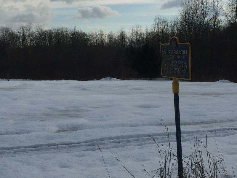 Site of First Court image. Click for full size.