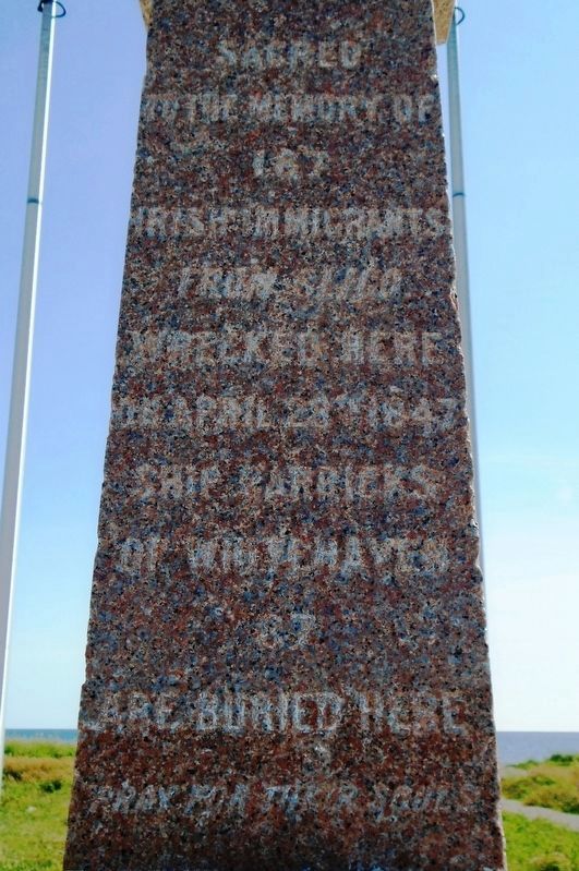 <i>Carricks of Whitehaven</i> Shipwreck Memorial Dedication image. Click for full size.