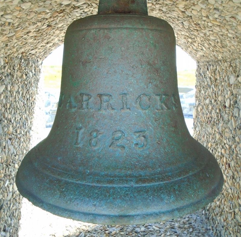 Cloche du "Carrick's" voilier Irlandais / Bell of the "Carrick's" Irish Sailboat. Click for full size. Cloche du "Carrick's" voilier Irlandais / Bell of the "Carrick's" Irish Sailboat image. Click for full size.