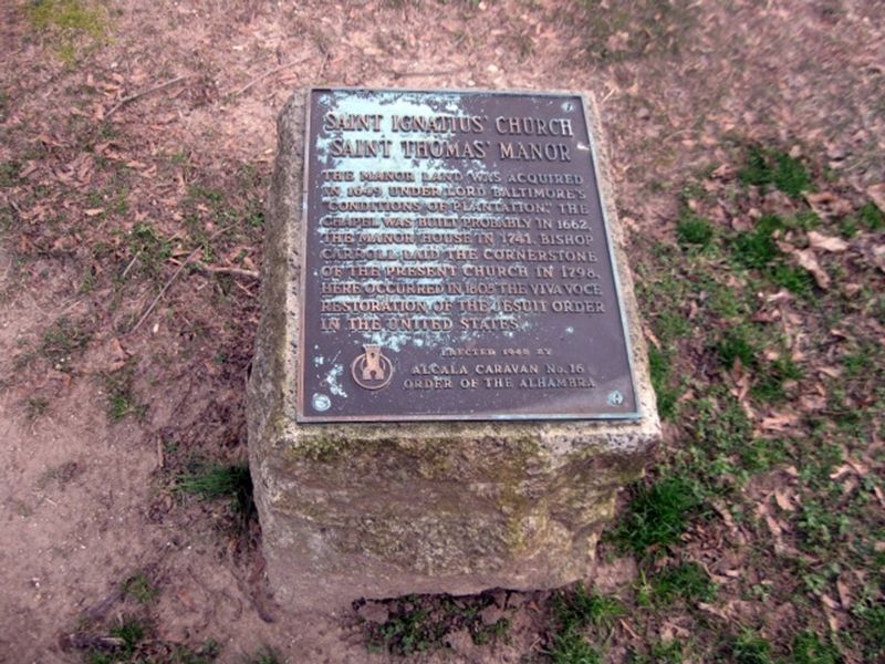 Saint Ignatius' Church Marker image. Click for full size.