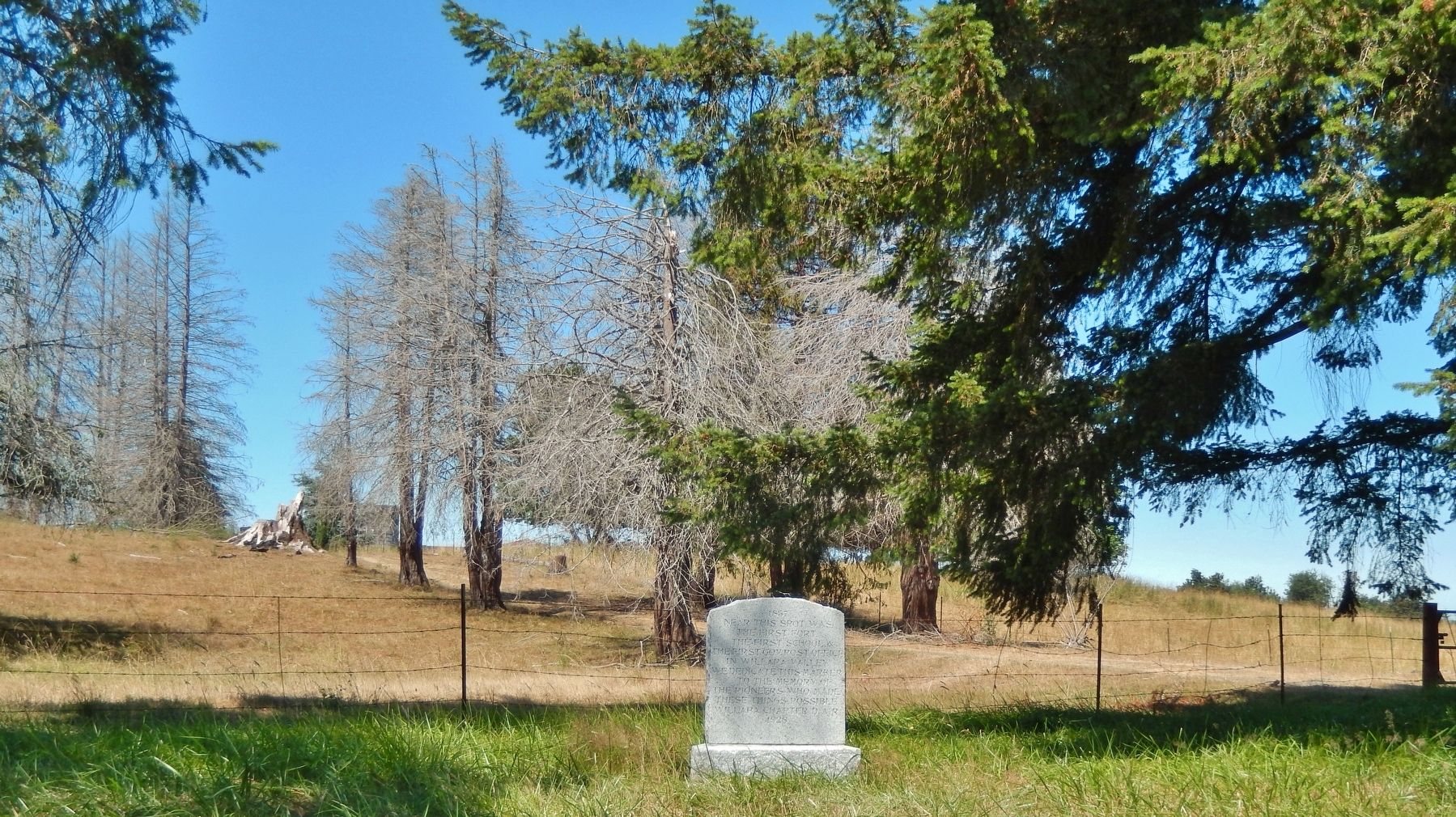 1857 Marker (<i>wide view</i>) image. Click for full size.