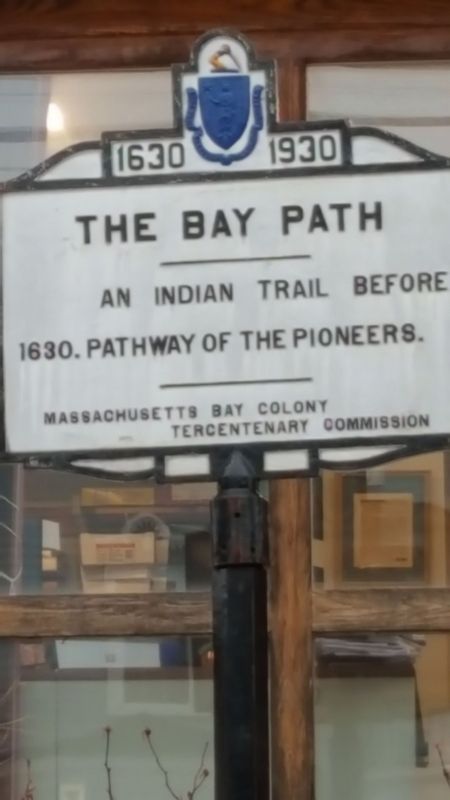 The Bay Path Marker image. Click for full size.