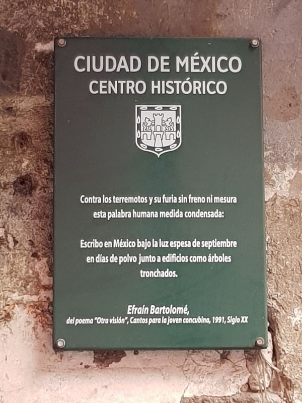 An additional marker below the Jos� Mar�a Agreda y S�nchez marker image. Click for full size.